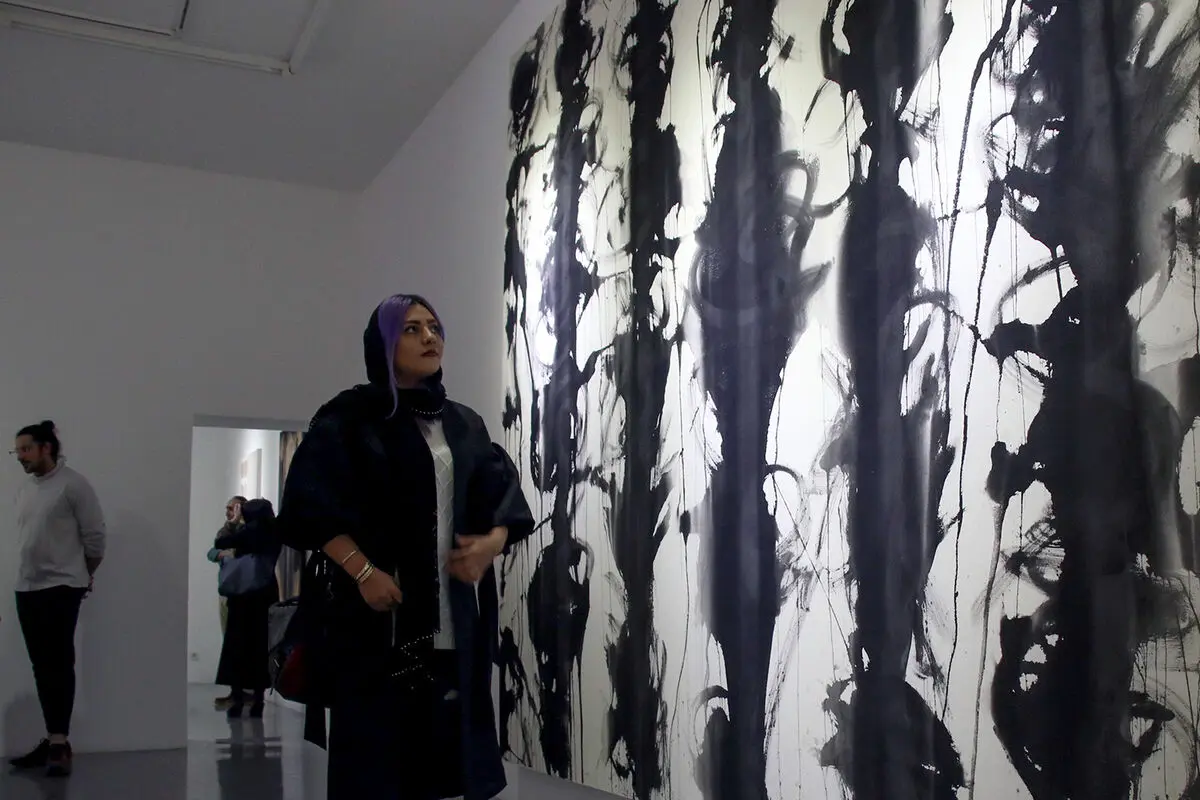 نمایشگاه نقاشی محسن حیدری در گالری اعتماد نگارستان