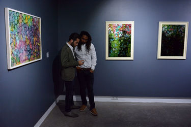 نمایشگاه نقاشی های کاوه آفاق در گالری ثالث