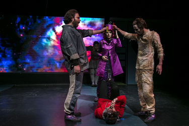 نمایش "ماجرای عجیب سگی در شب" در عمارت نوفل‌لوشاتو