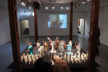 نمایشگاه گروهی "در ستایش خاک" در گالری طراحان آزاد