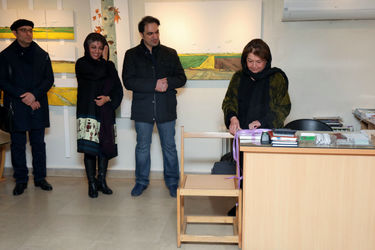 رونمایی از سومین کتاب سال پیش نگاه در گالری گلستان