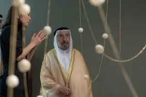 سلطان بن محمد القاسمی در ۲۵مین جشنواره هنرهای اسلامی شارجه/۳۱۹ اثر از ۲۵ کشور جهان