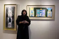 Sara Jafari Painting Show in Golestan Gallery