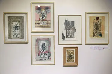 نمایشگاه آثار بیژن صفاری با همکاری هنرمندان معاصر در گالری وی