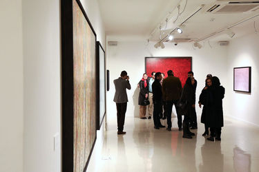 نمایشگاه آثار منوچهر نیازی در گالری بوم 