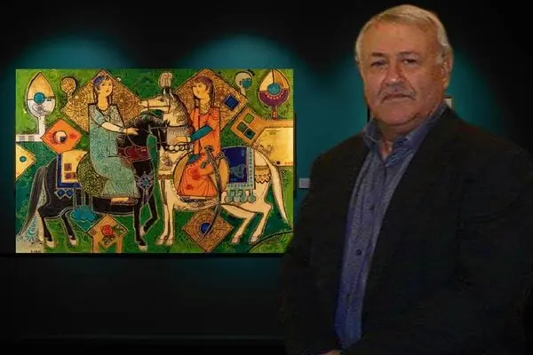 A Masterpiece by Sadegh Tabrizi in the Raha Gallery Middle East Collection