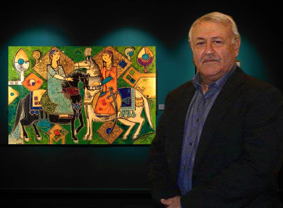 A Masterpiece by Sadegh Tabrizi in the Raha Gallery Middle East Collection