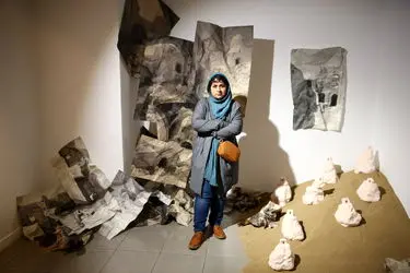 نمایشگاه چیدمان لیلا جوینده در گالری ویستا