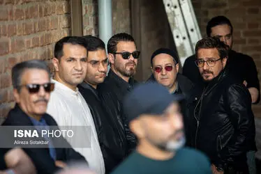 تشییع پیکر رضا داوودنژاد