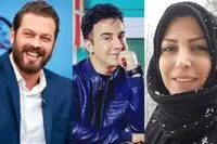 حاشیه‌های جشنواره جام جم ادامه دارد / خداحافظی پژمان بازغی، اعتراض عمو پورنگ و کنایه خانم مجری به گلزار