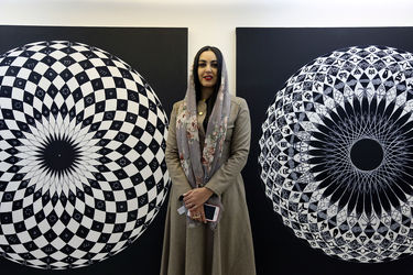 افتتاحیه نمایشگاه آثار مژده اتراک در گالری والی