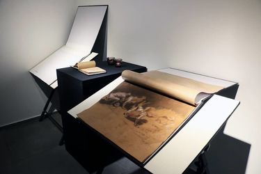 "Kurab" exhibition by Azim Morakabatchi at Mojdeh Art Gallery
