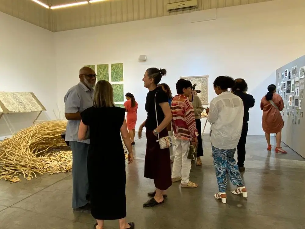 Jamal Tayara Baroudy with 'Ways of Seeing' at Tashkeel Studio