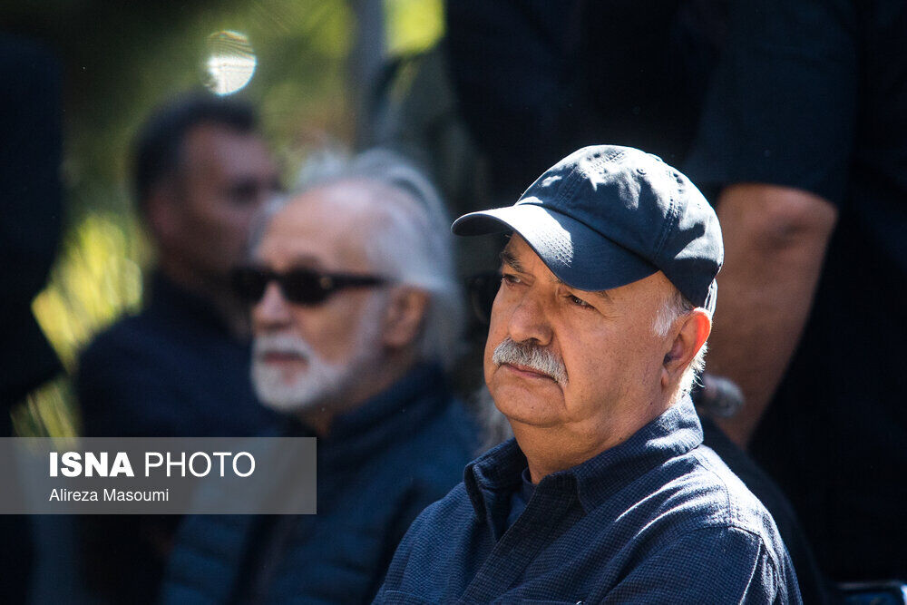 تشییع پیکر واحد خاکدان با حضور هنرمندان