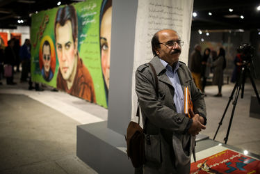 افتتاحیه طراحی اعلان سردر سینما در ایران در گالری سلام