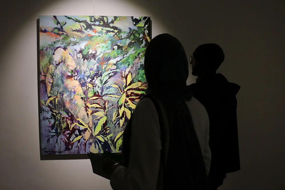 نمایشگاه آثار شبنم شعبانی در گالری فرمانفرما