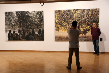 افتتاح نمایشگاه 76 هنرمند در 70 سال اخیر در فرهنگسرای نیاوران