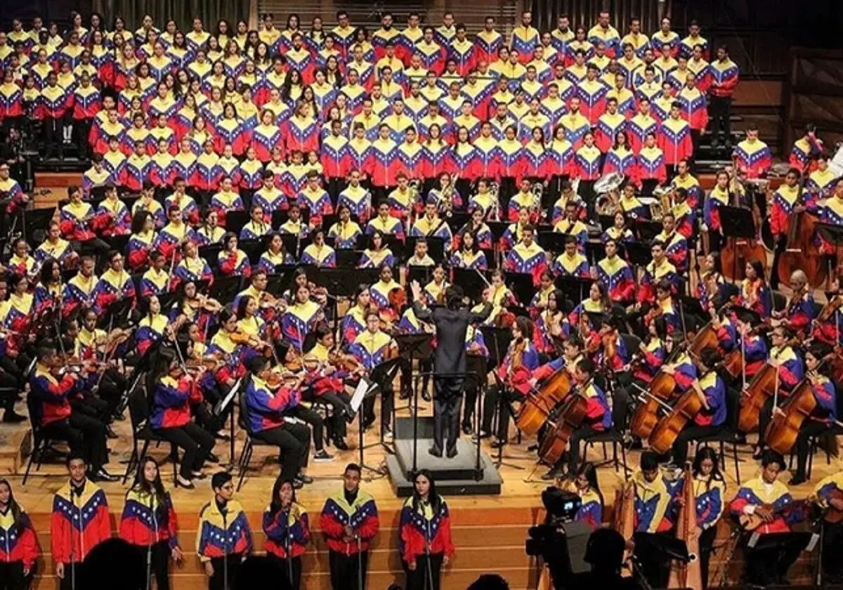 Where is the biggest orchestra?