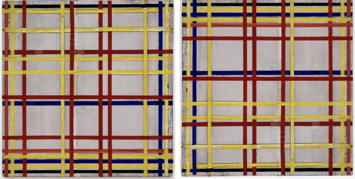 A Mondrian Work to Have Been Hung Upside-Down for Over 75 Years