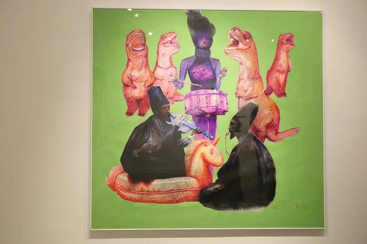 Hamid Bahrami Art Show in Homa Gallery