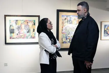 نمایشگاه مهدی سحابی و منوچهر صفرزاده در گالری مژده