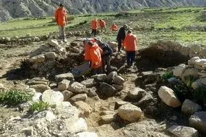کاوش در محوطه باستانی شمی پس از  ۵سال توقف، از سرگرفته شد