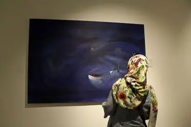 افتتاحیه‌ی نمایشگاه نقاشی‌های علی سلطانی در گالری سهراب