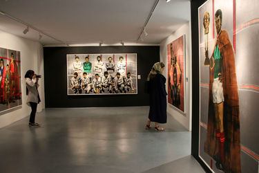 نمایشگاه چاپ علی آل حسینی در شهرکتاب فرشته