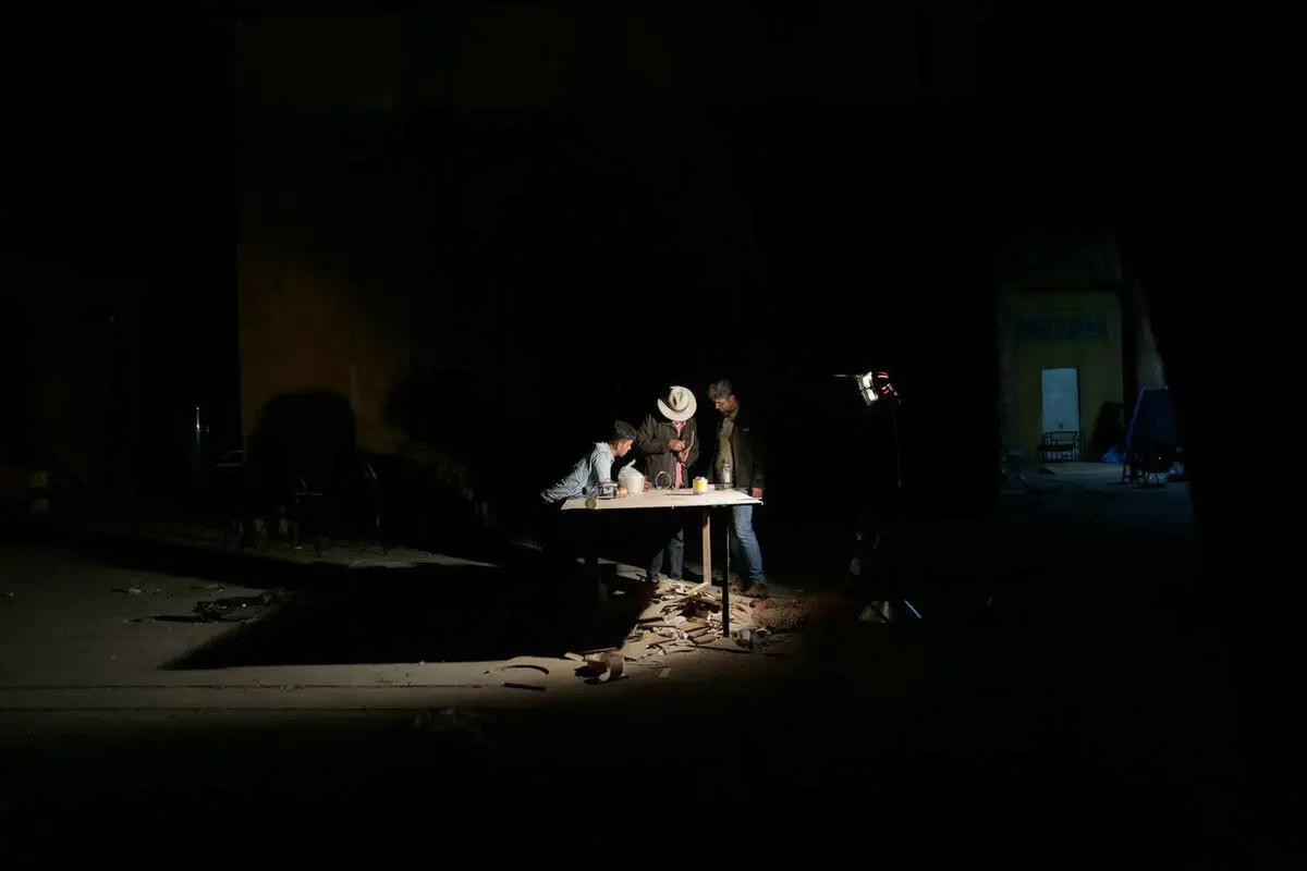 پشت صحنه فیلم سینمایی 