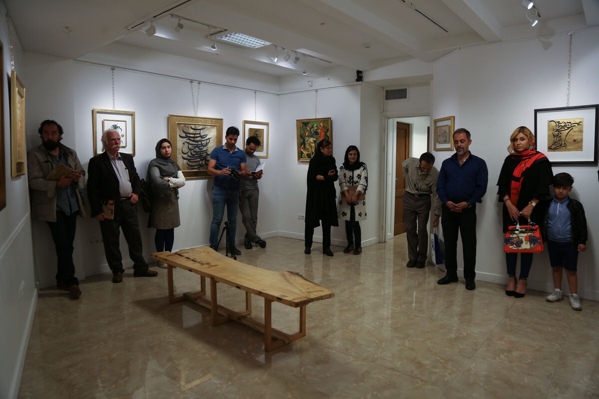 نمایشگاه آثار زنده یاد صادق تبریزی درنگارخانه بهنام دهش پور