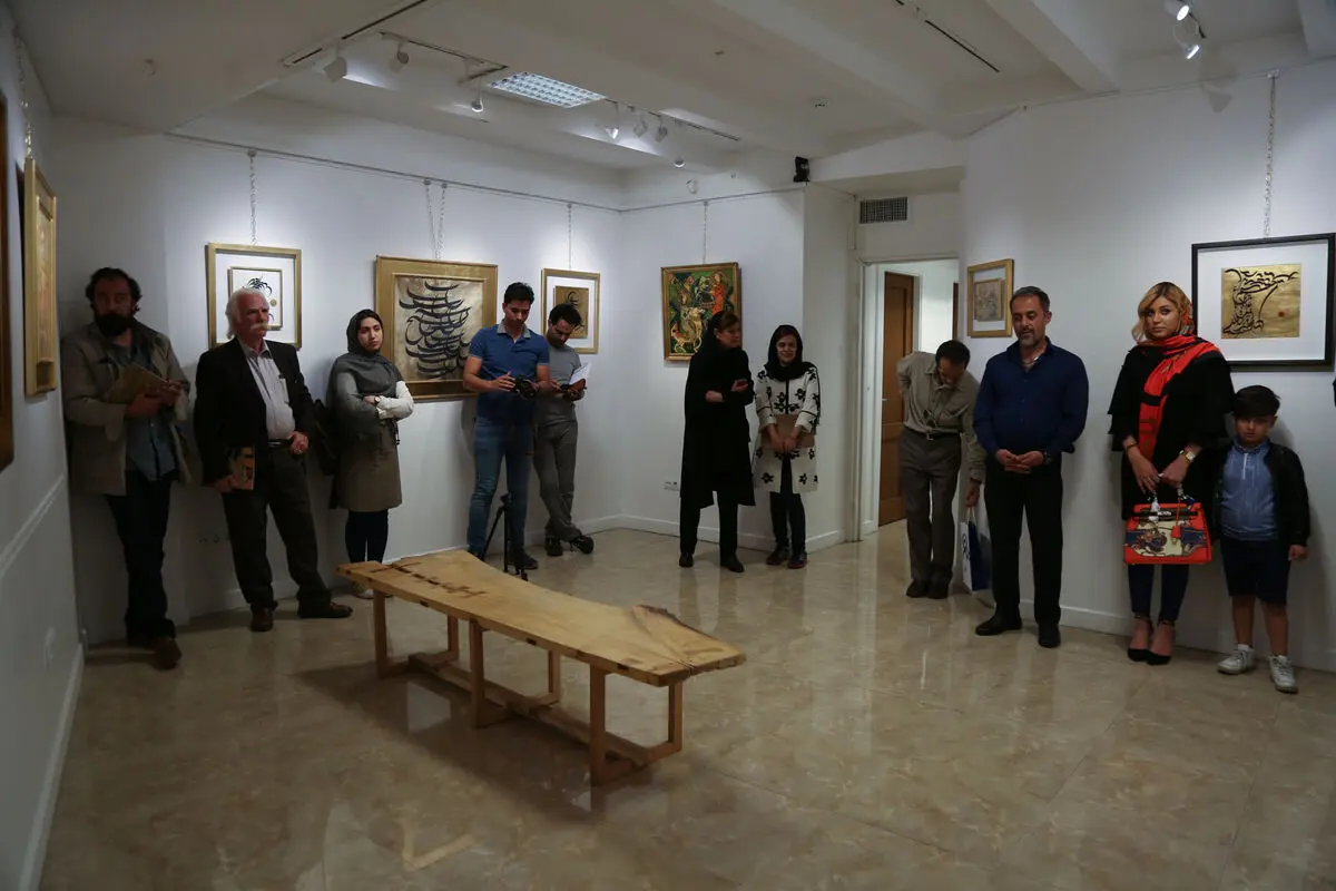 نمایشگاه آثار زنده یاد صادق تبریزی درنگارخانه بهنام دهش پور