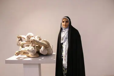نمایشگاه مجسمه مهری موسوی منفرد در گالری سایه