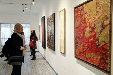 نمایشگاه "بهاریه" آثار نقاشی‌خط پیشکسوتان در گالری هپتا‎