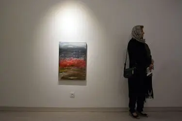نمایشگاه نقاشی های سامان فرهنگی در گالری دید