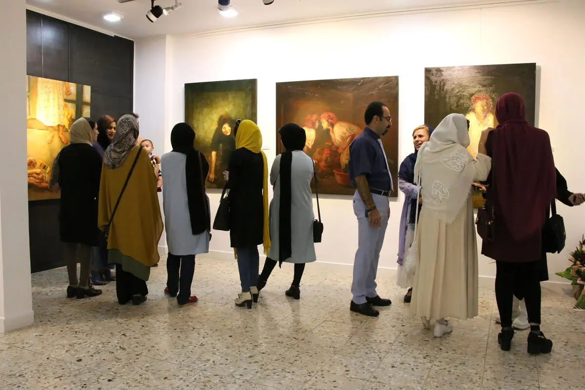 نمایشگاه گروهی نقاشی در گالری نگاه