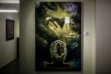 مایشگاه طراحی و نقاشی یحیی رویدل در گالری دیلمان