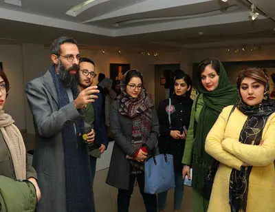 ببینید: نقاشی‌های متفاوت نیما صفدریان در گالری شکوه