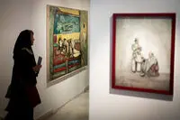 ببینید: آثار دهه ۹۰ قاسم حاجی‌زاده در گالری ماه