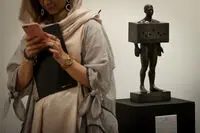 See Sculptures by Ghodratollah Agheli in Art Center Gallery