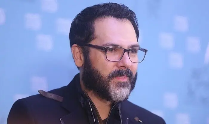 کوروش تهامی عزادار شد/ عکس