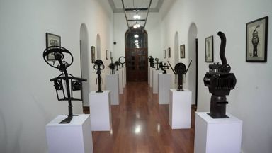 محمد محمدزاده تیتکانلو با مرکز اقتصاد هنر فاطر ( گالری ماهر ) در باغ موزه نگارستان