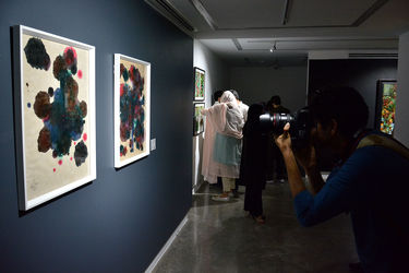 نمایشگاه نقاشی های کاوه آفاق در گالری ثالث