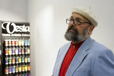 Vesta Color at the first Tehran Art Fair