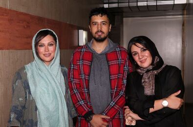عکس‌های مهتاب کرامتی با بچه به بغل در اکران خصوصی یک فیلم