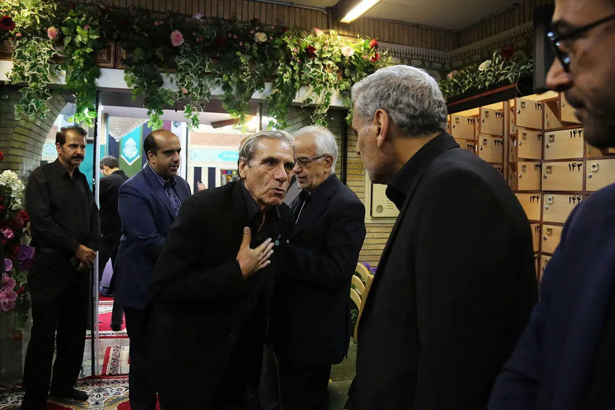 مراسم ختم زنده‌یاد حسین عرفانی در مسجد بلال