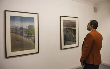 نمایشگاه نقاشی علی گلستانه در گالری هور