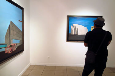 نمایشگاه نقاشی های سارای قاضی اسدالهی در گالری ویستا