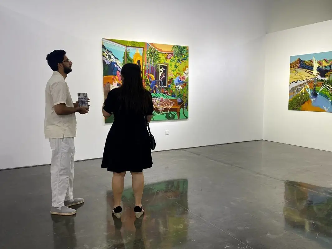 نمایشگاه لیلا اسکندری در گالری زاویه دبی | Leila Eskandari's exhibition at Zawyeh Gallery