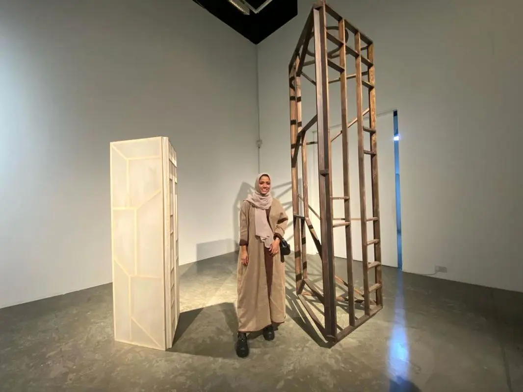 آثار هنری عفراء الظاهری در Green Art Gallery دبی | Afra Al Dhaheri artworks at Green Art Gallery Dubai                                 