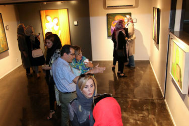 نمایشگاه نقاشی تهمینه میلانی در گالری ایوان
